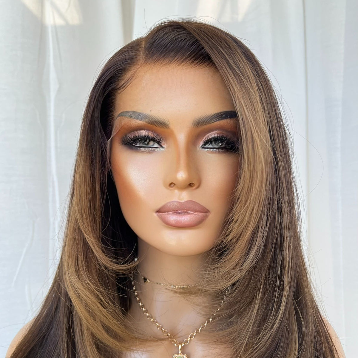 ADRIANA | HD FULL LACE STRETCH CAP | M-L