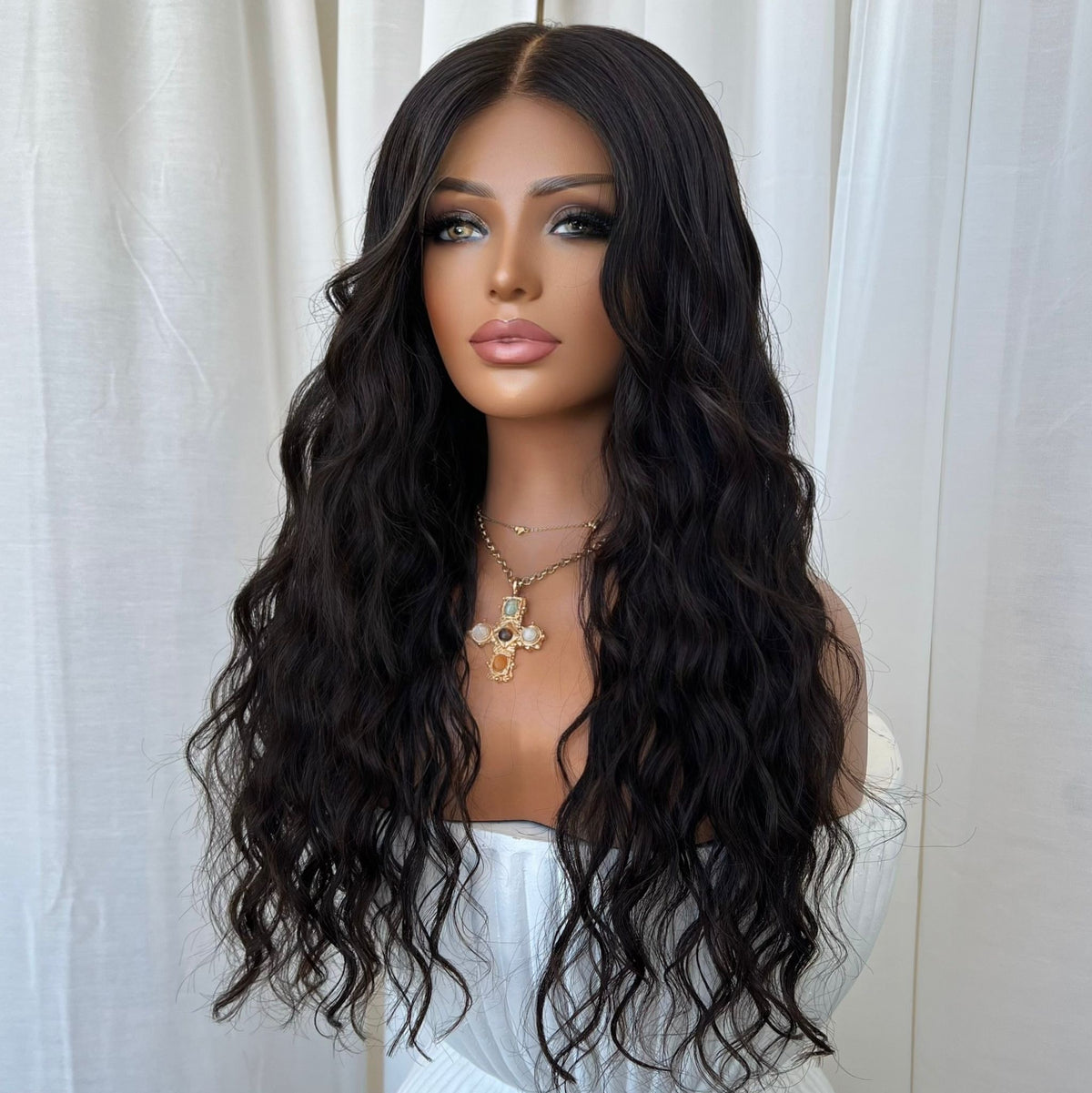 KING KYLIE LOOSE CURL | HD FULL LACE STRETCH CAP