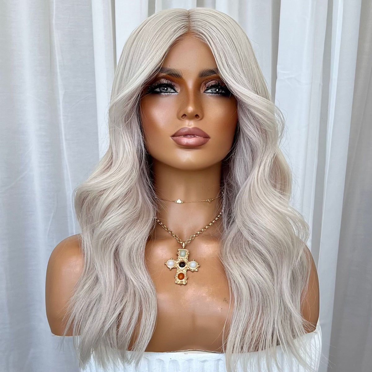 KING KYLIE PLATINUM | HD FULL LACE STRETCH CAP | MADE TO ORDER