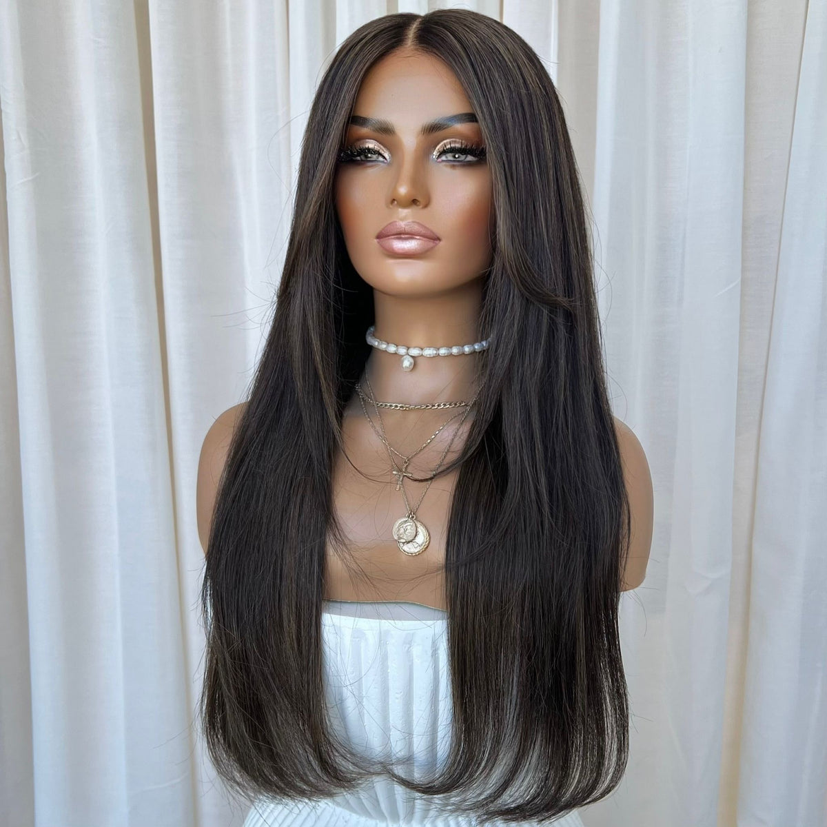 AIMEE | HD FULL LACE STRETCH CAP | M-L| MADE TO ORDER