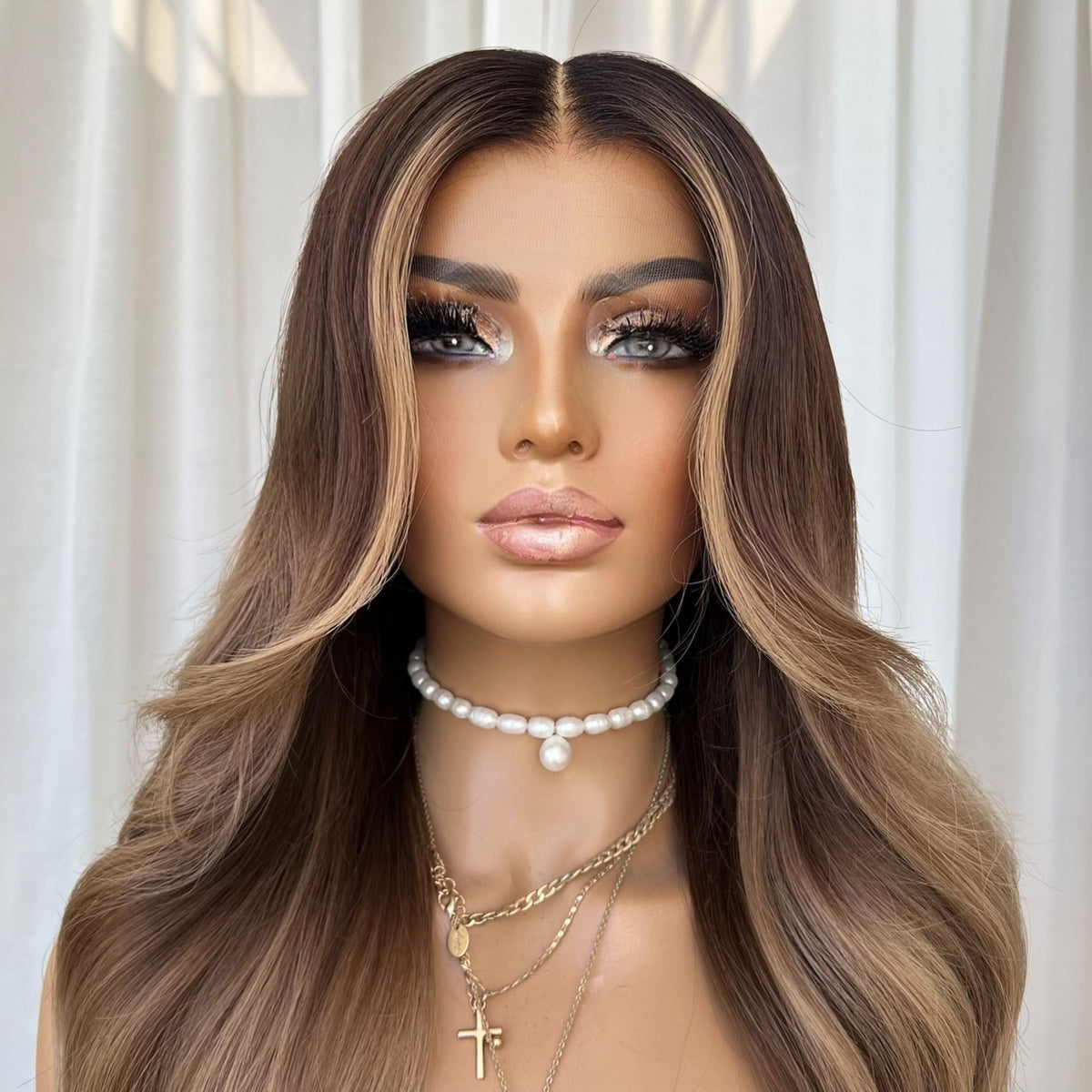 KRISTINA | HD FULL LACE STRETCH CAP | XS-S