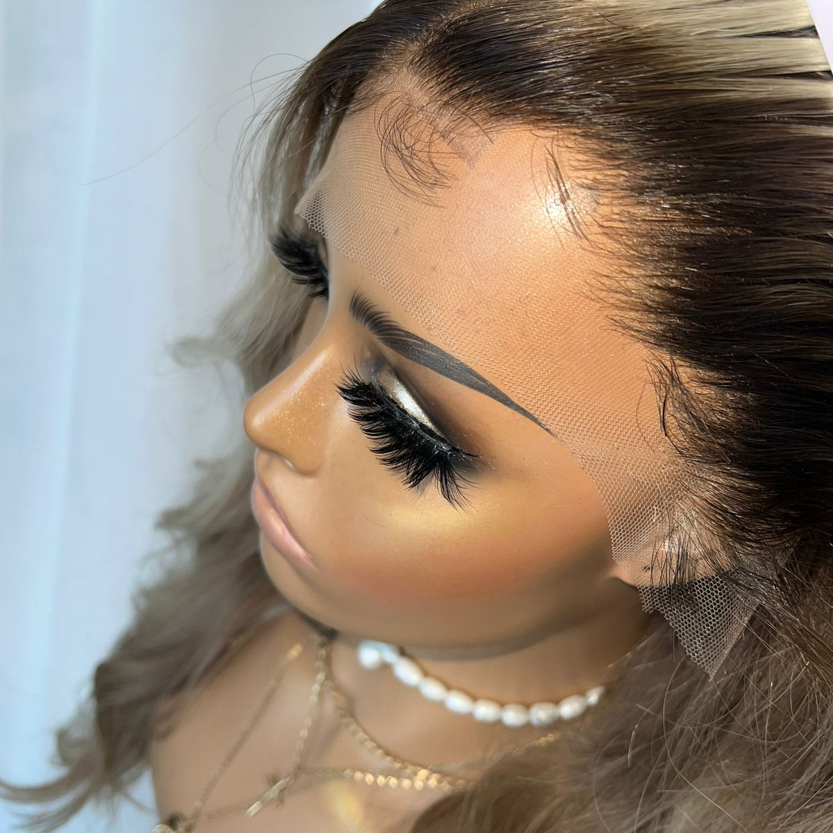 ELLE PLATINUM | HD FULL LACE STRETCH CAP | CUSTOM MADE