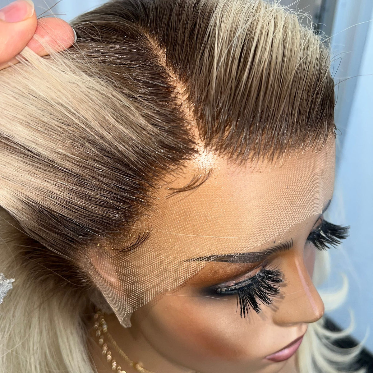 LILLY | HD FULL LACE STRETCH CAP | S-M