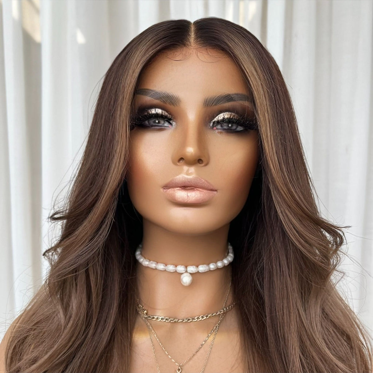 KRISTINA | HD FULL LACE STRETCH CAP | S-M