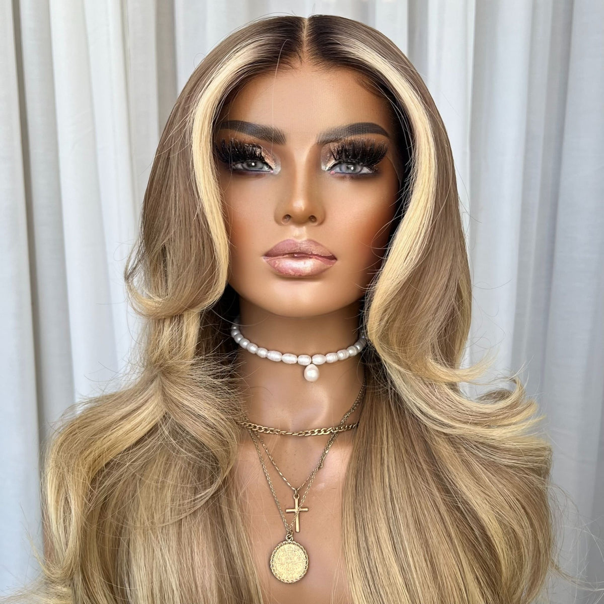 ALEGRA | HD FULL LACE STRETCH CAP | S-M