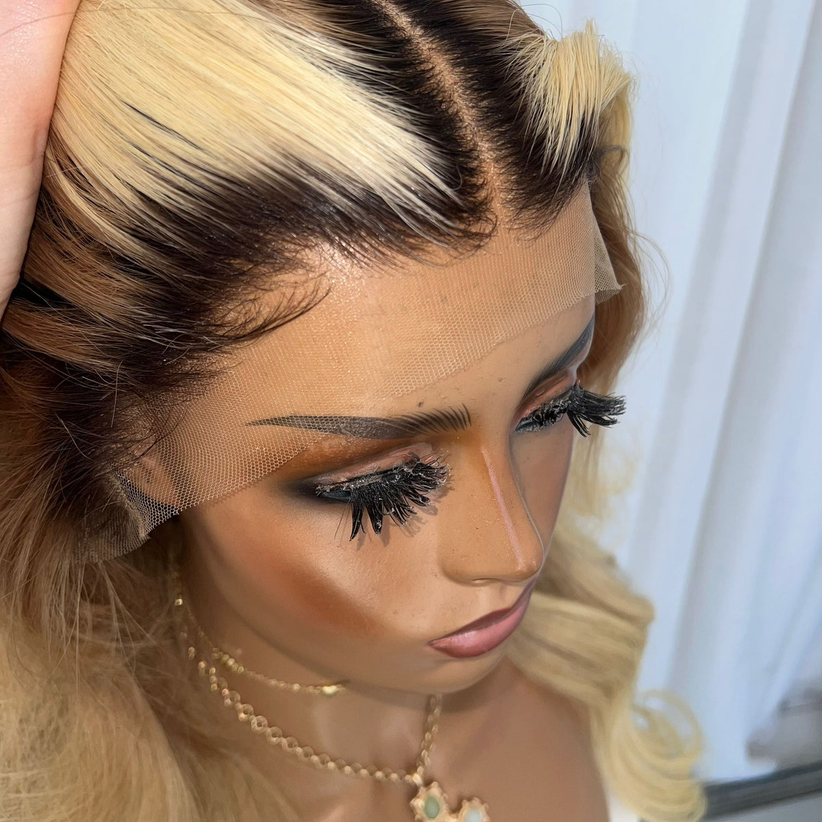 MOCHINO | HD FULL LACE STRETCH CAP | XS-S