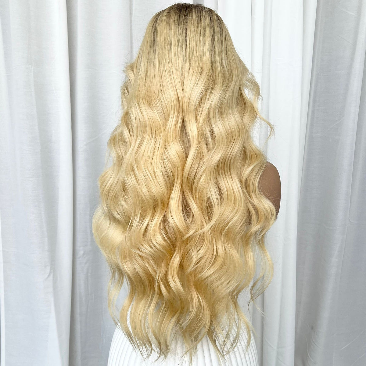 RUSSIAN BLONDE | HD FULL LACE STRETCH CAP | XS-S