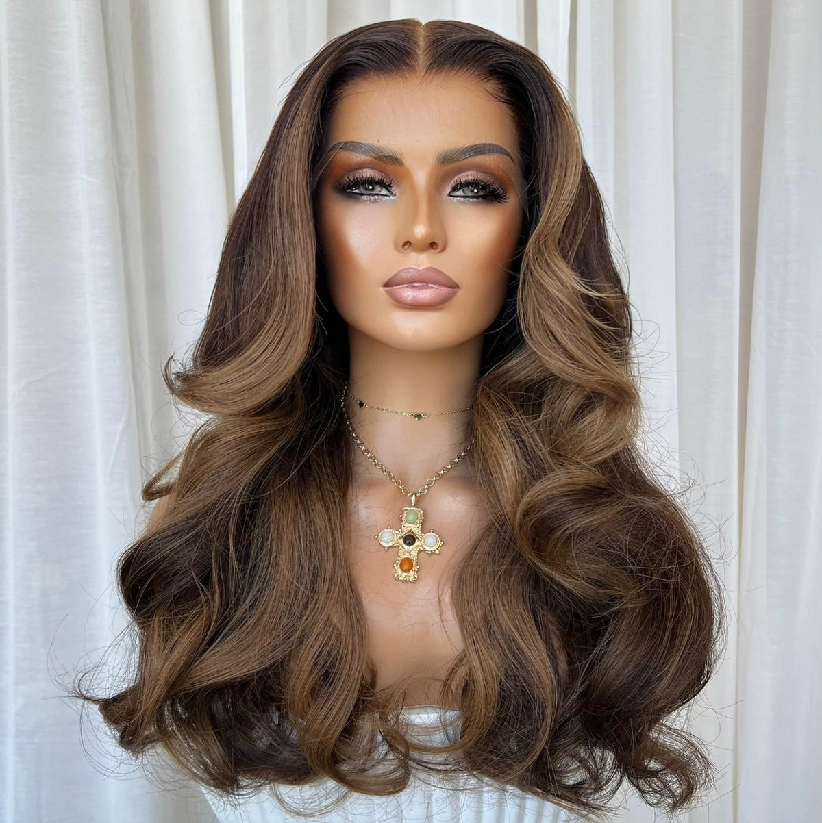 ADRIANA | HD FULL LACE STRETCH CAP