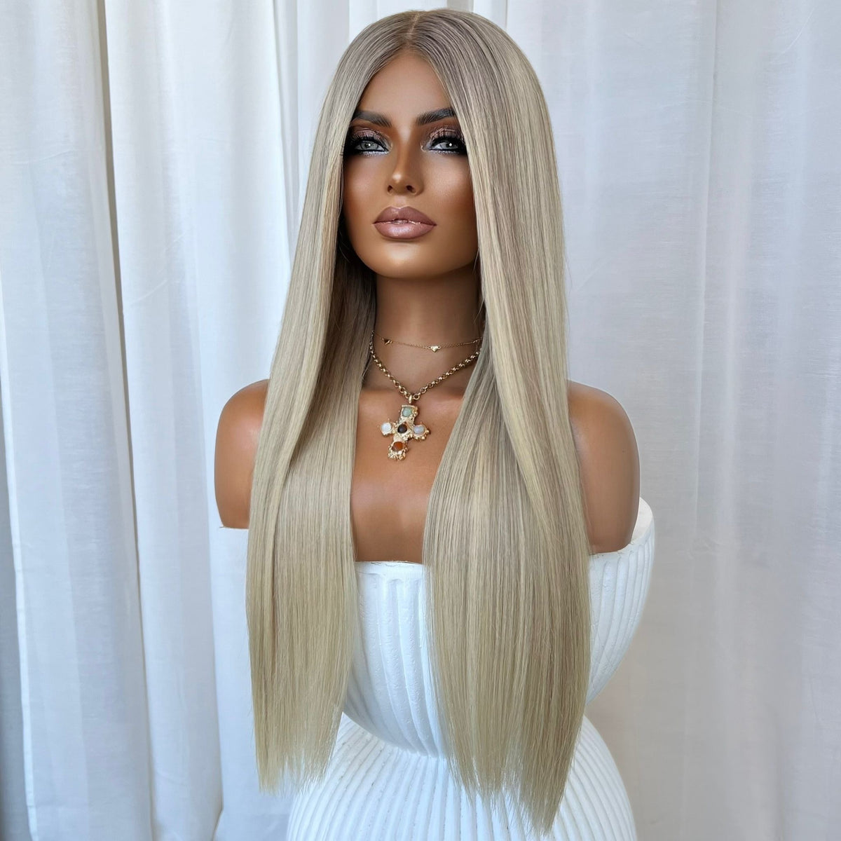 ASHLIE | HD FULL LACE STRETCH CAP | XS-S