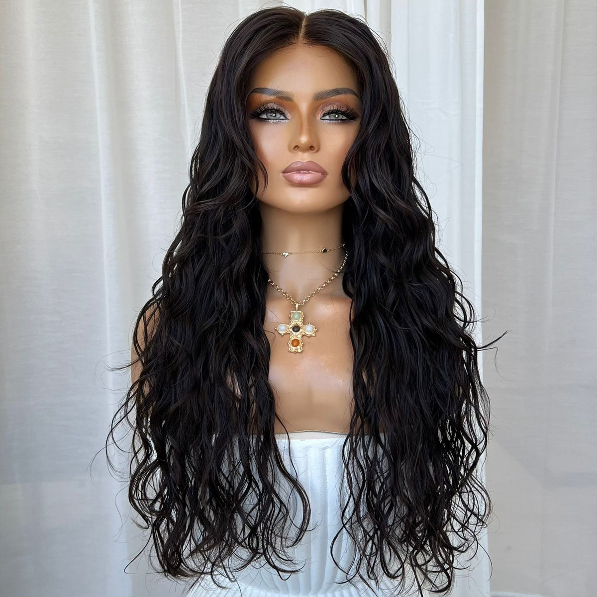 KING KYLIE LOOSE CURL | HD FULL LACE STRETCH CAP | XS-S