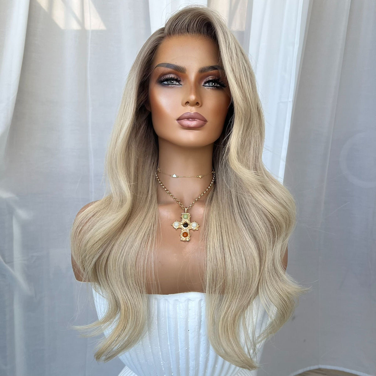 ASHLIE | HD FULL LACE STRETCH CAP | S-M