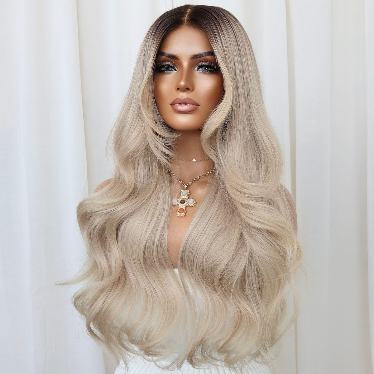 YEEZY PLATINUM | HD FULL LACE STRETCH CAP