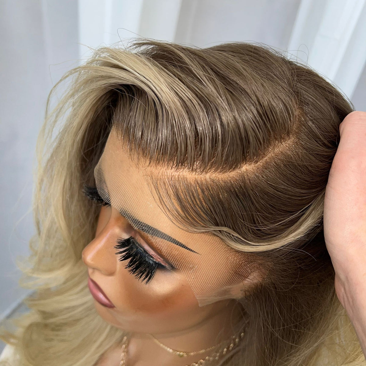 ALINA | HD FULL LACE STRETCH CAP | S-M