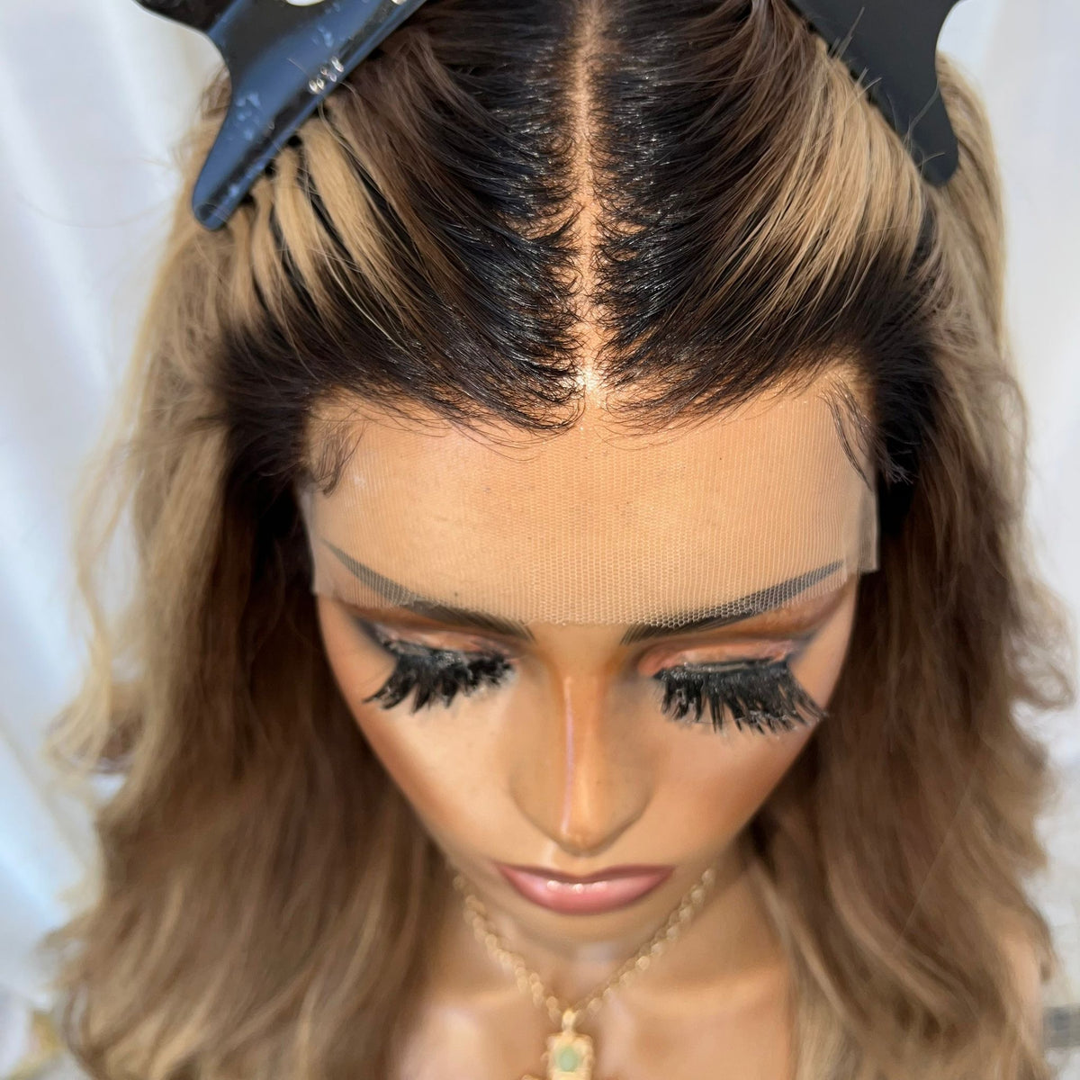 KING KYLIE GOLD | HD FULL LACE STRETCH CAP | XS-S