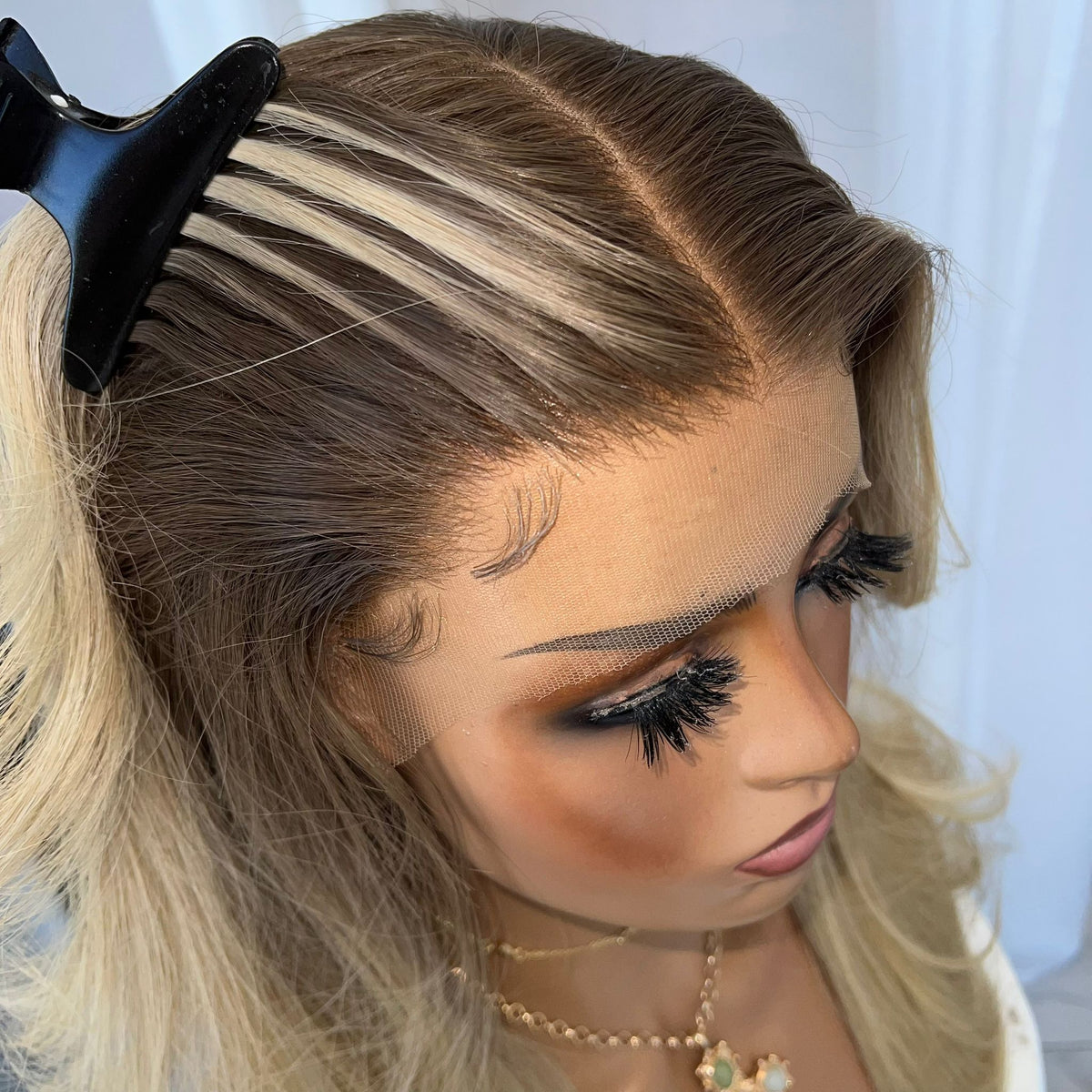 ALINA | HD FULL LACE STRETCH CAP | S-M