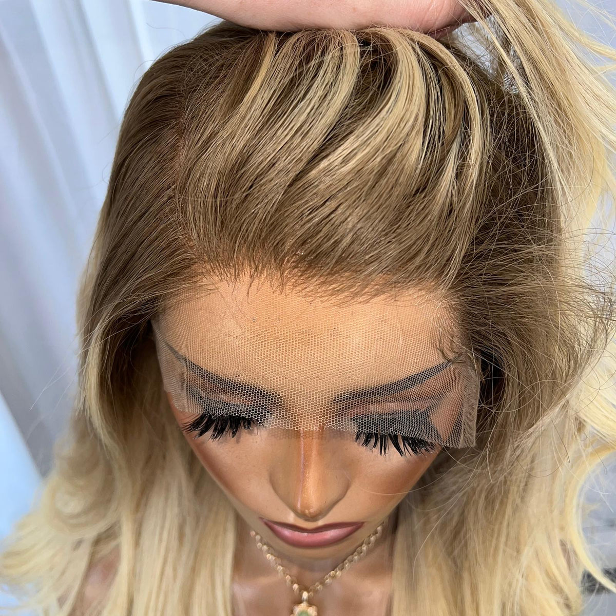 CARDI BLONDE | HD FULL LACE STRETCH CAP | S-M