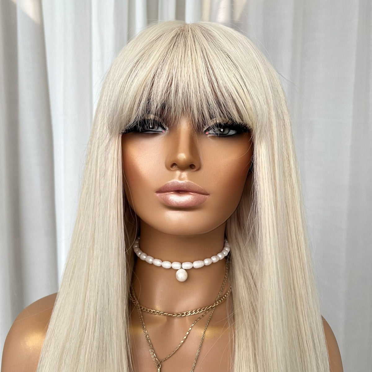 AALIYAH PLATINUM | LACE FRONT | CUSTOM MADE
