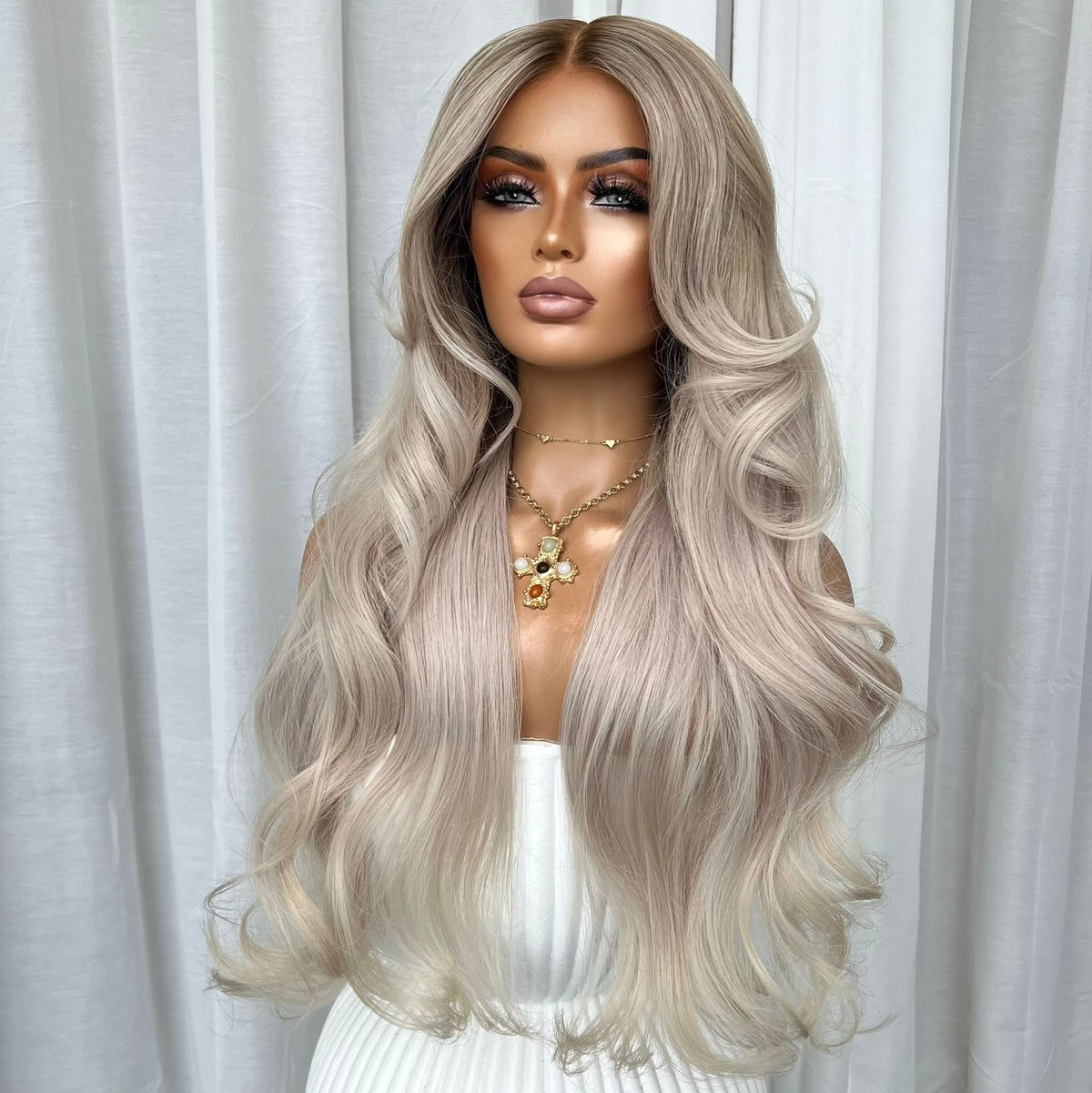 MELISSA | HD FULL LACE STRETCH CAP | XS-S