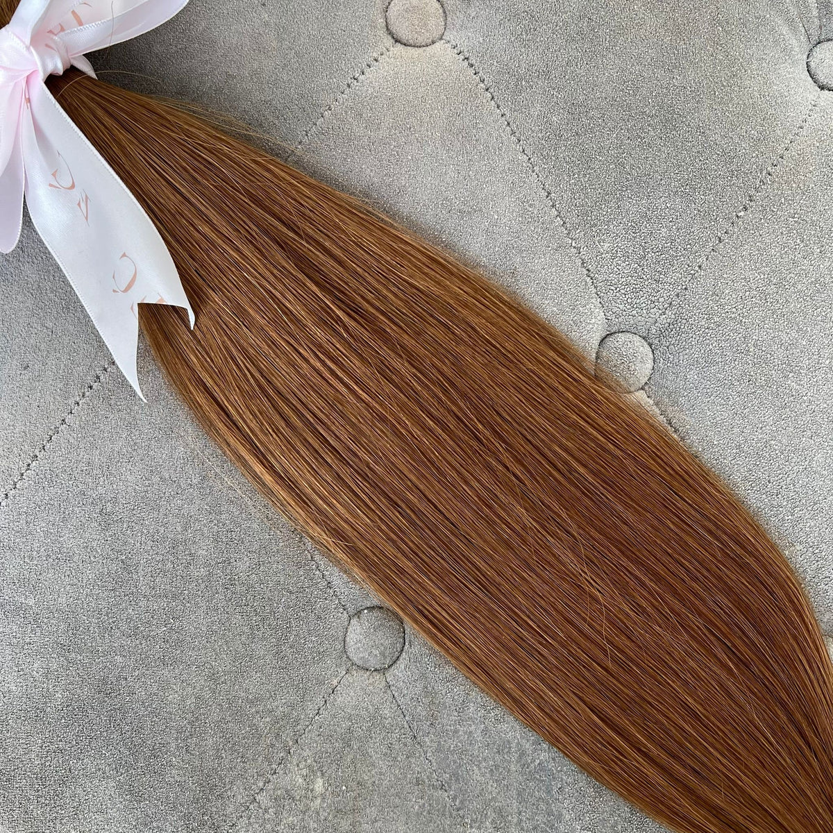 CHESTNUT BROWN | WEFT | 16 INCHES | CUSTOM MADE
