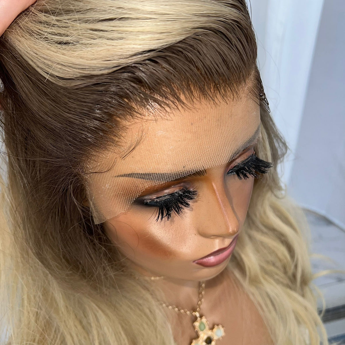 ALINA | HD FULL LACE STRETCH CAP | S-M