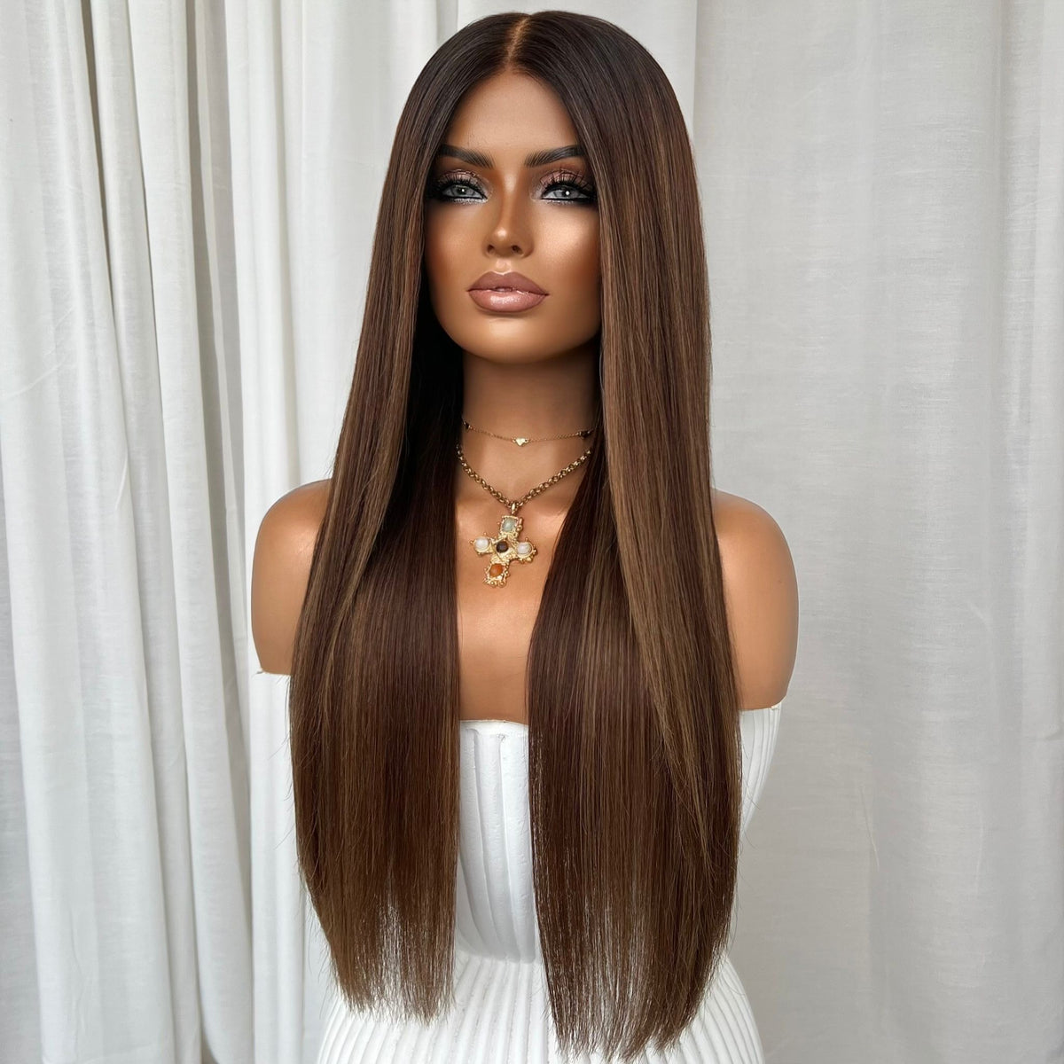 NATALIA | HD FULL LACE STRETCH CAP