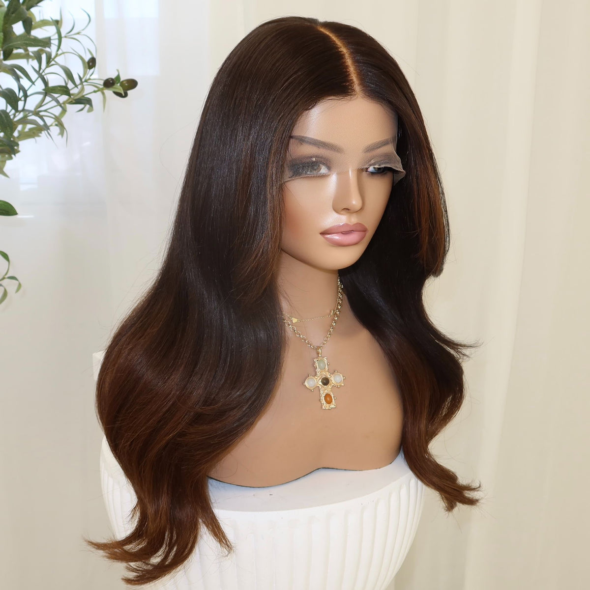 JANET COUTURE | FULL LACE STRETCH CAP | M-L