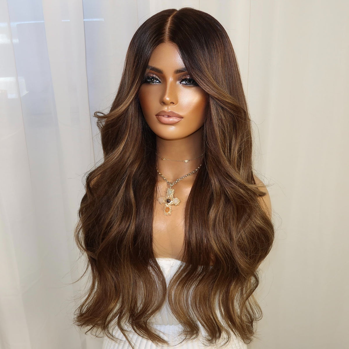 NATALIÁ | HD FULL LACE STRETCH CAP