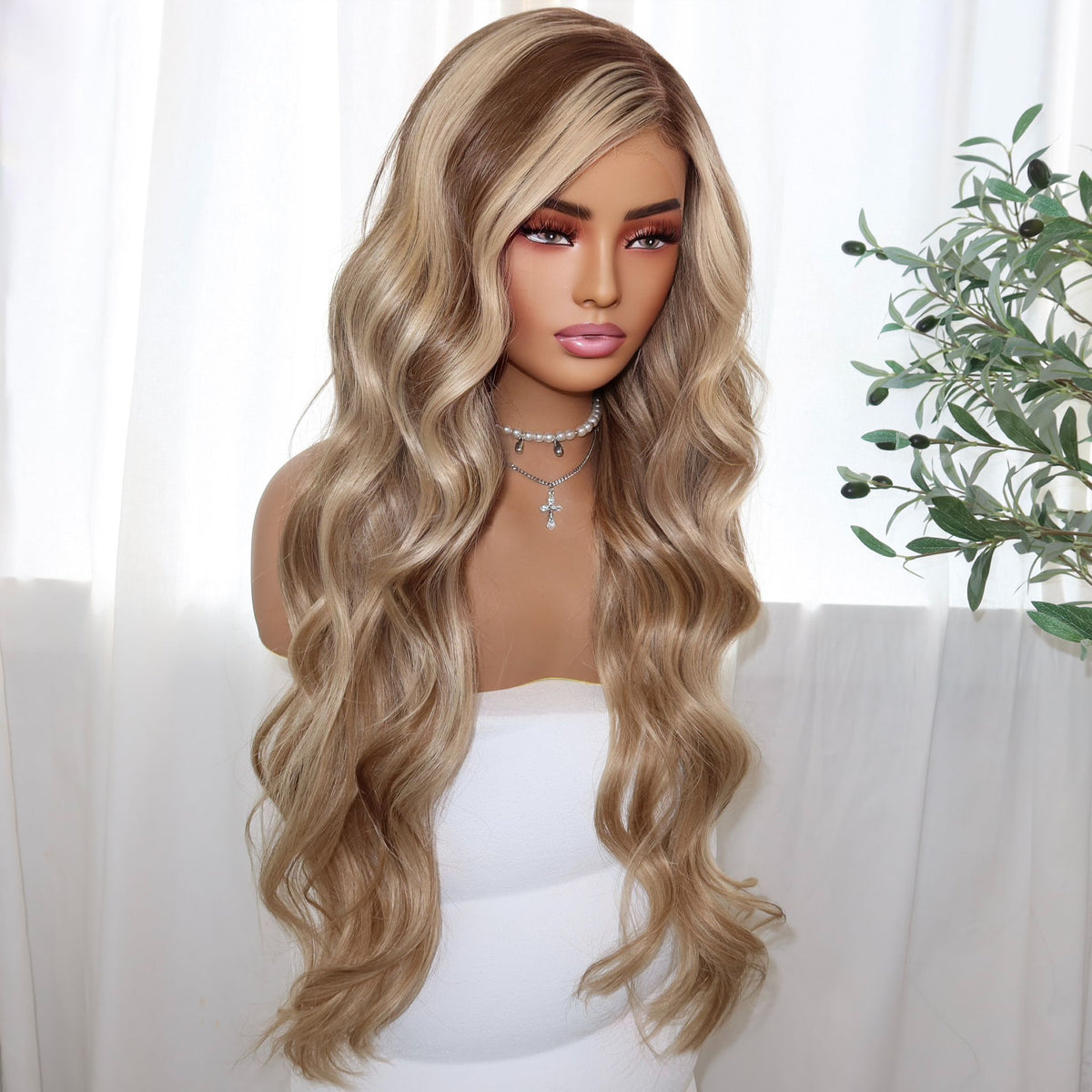 SYDNEY | FULL LACE STRETCH CAP | M-L