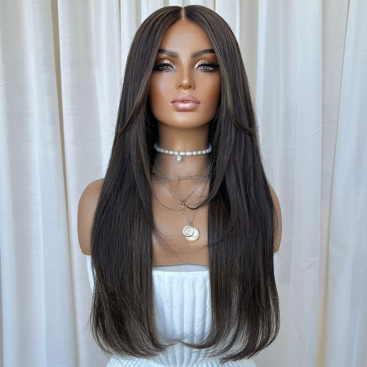 AIMEE | HD FULL LACE STRETCH CAP | M-L| MADE TO ORDER