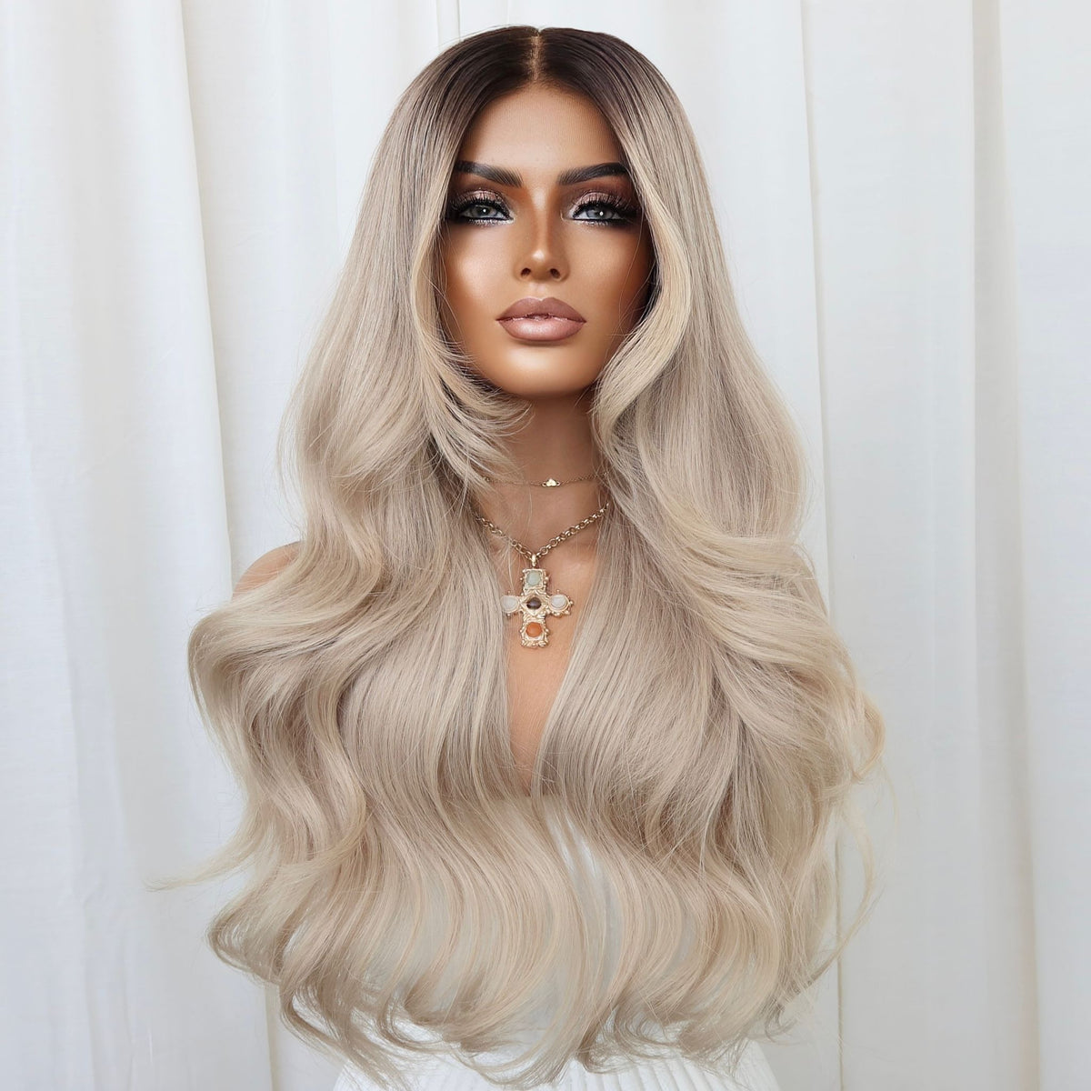 YEEZY PLATINUM | HD FULL LACE STRETCH CAP