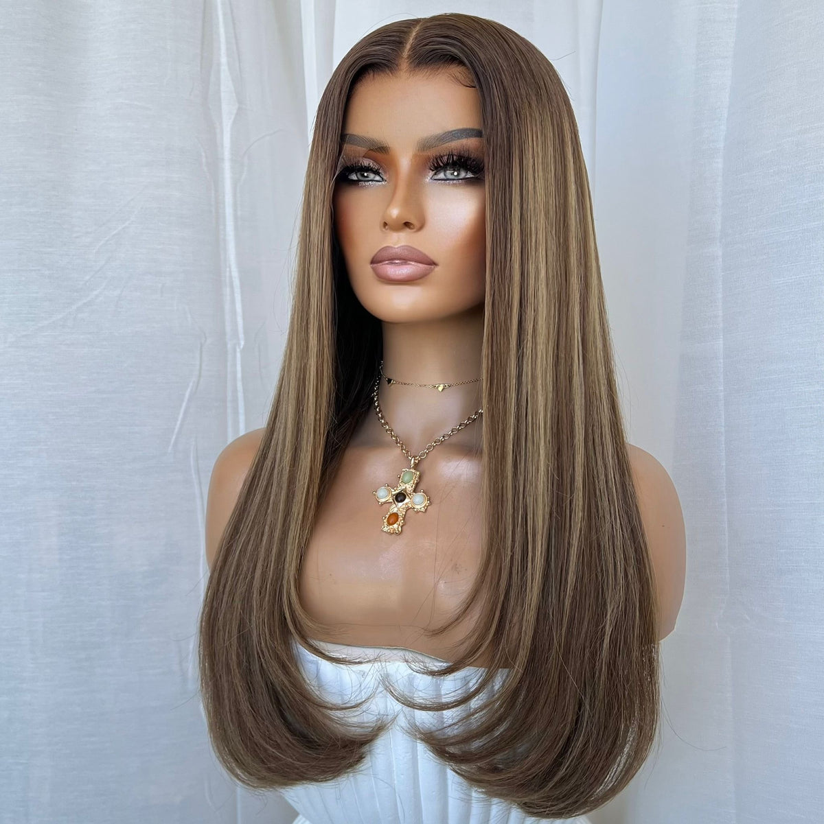 AMARA | HD FULL LACE STRETCH CAP | M-L