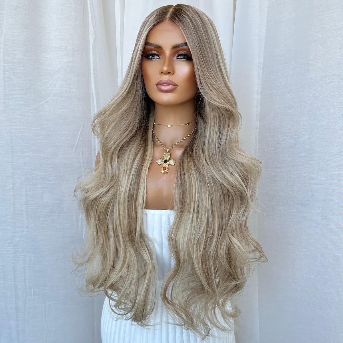 STASSI | LACE FRONT | S-M