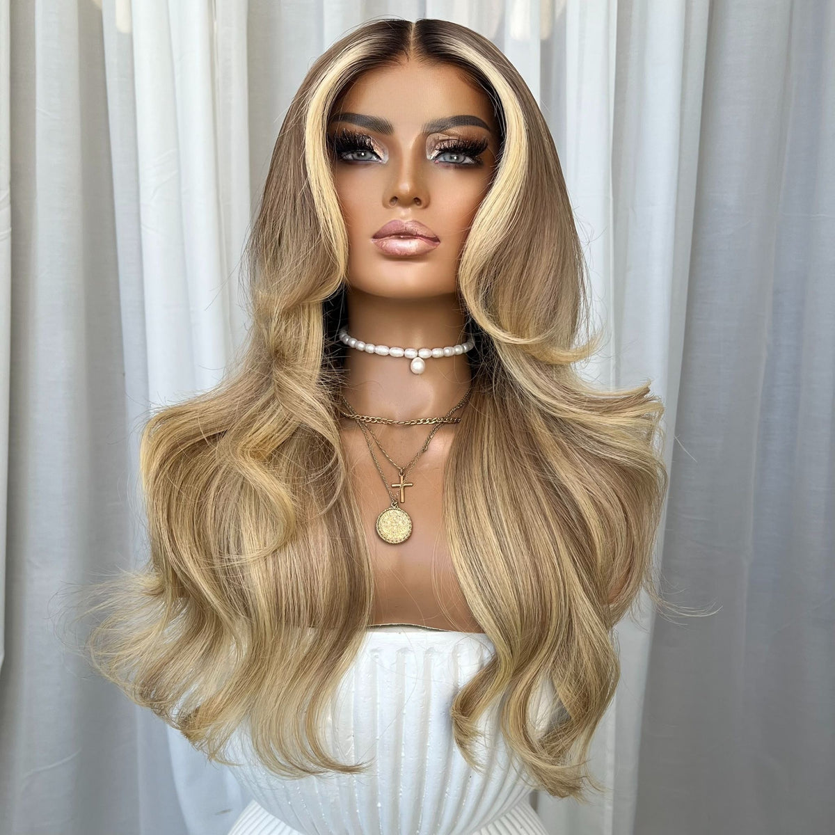 ALEGRA | HD FULL LACE STRETCH CAP | S-M