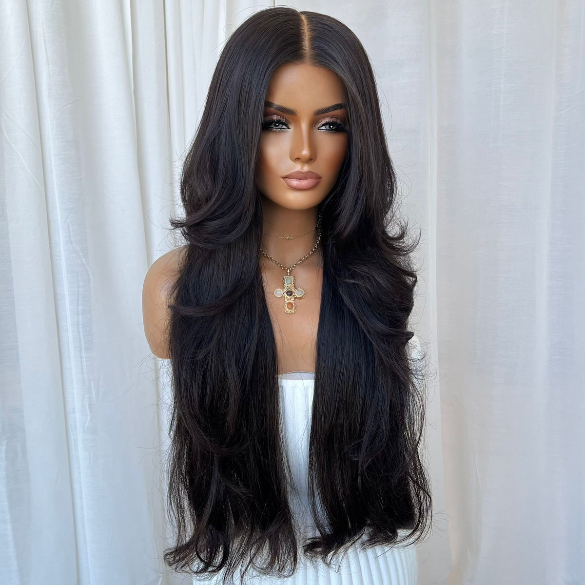KING KYLIE | DOUBLE DRAWN | HD FULL LACE STRETCH CAP | CUSTOM MADE