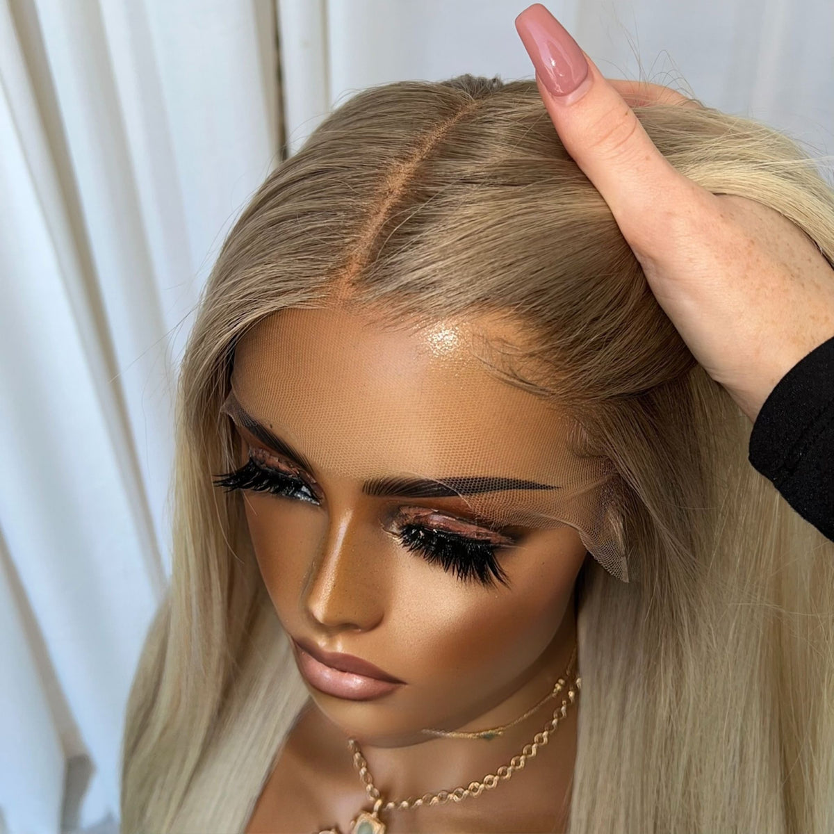 ASHLIE | HD FULL LACE STRETCH CAP | XS-S