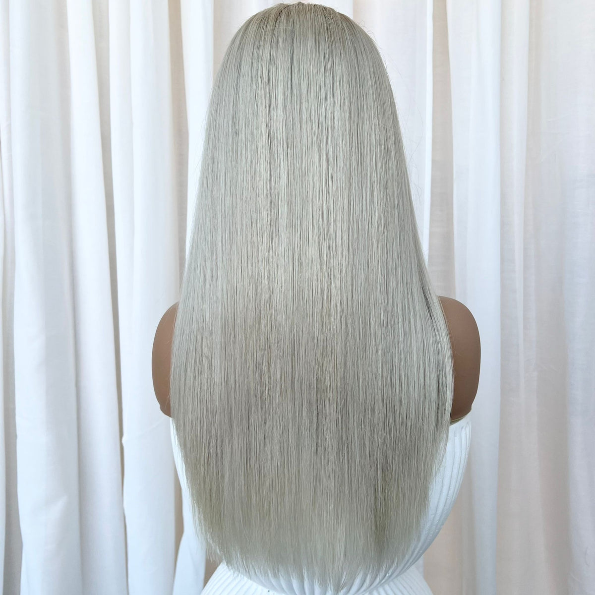 YEEZY PLATINUM | HD FULL LACE STRETCH CAP | XS-S | MADE TO ORDER