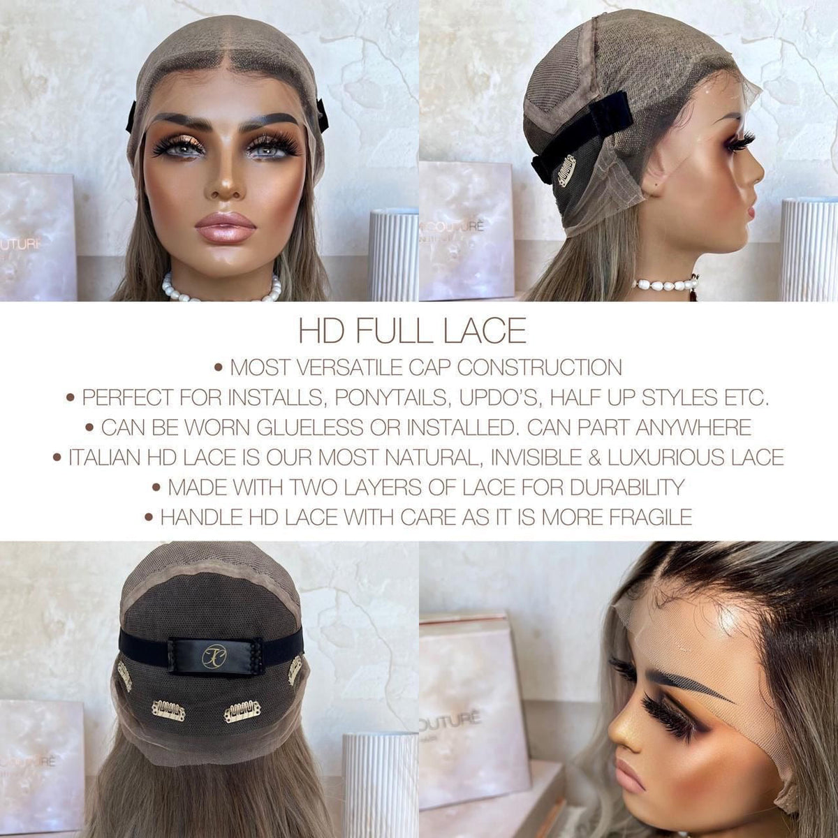 PARISÈ | HD FULL LACE | M+L