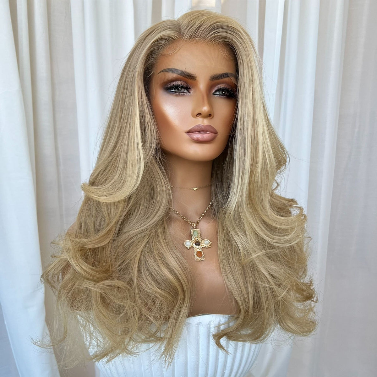 EMMA LISA | HD FULL LACE STRETCH CAP | S-M