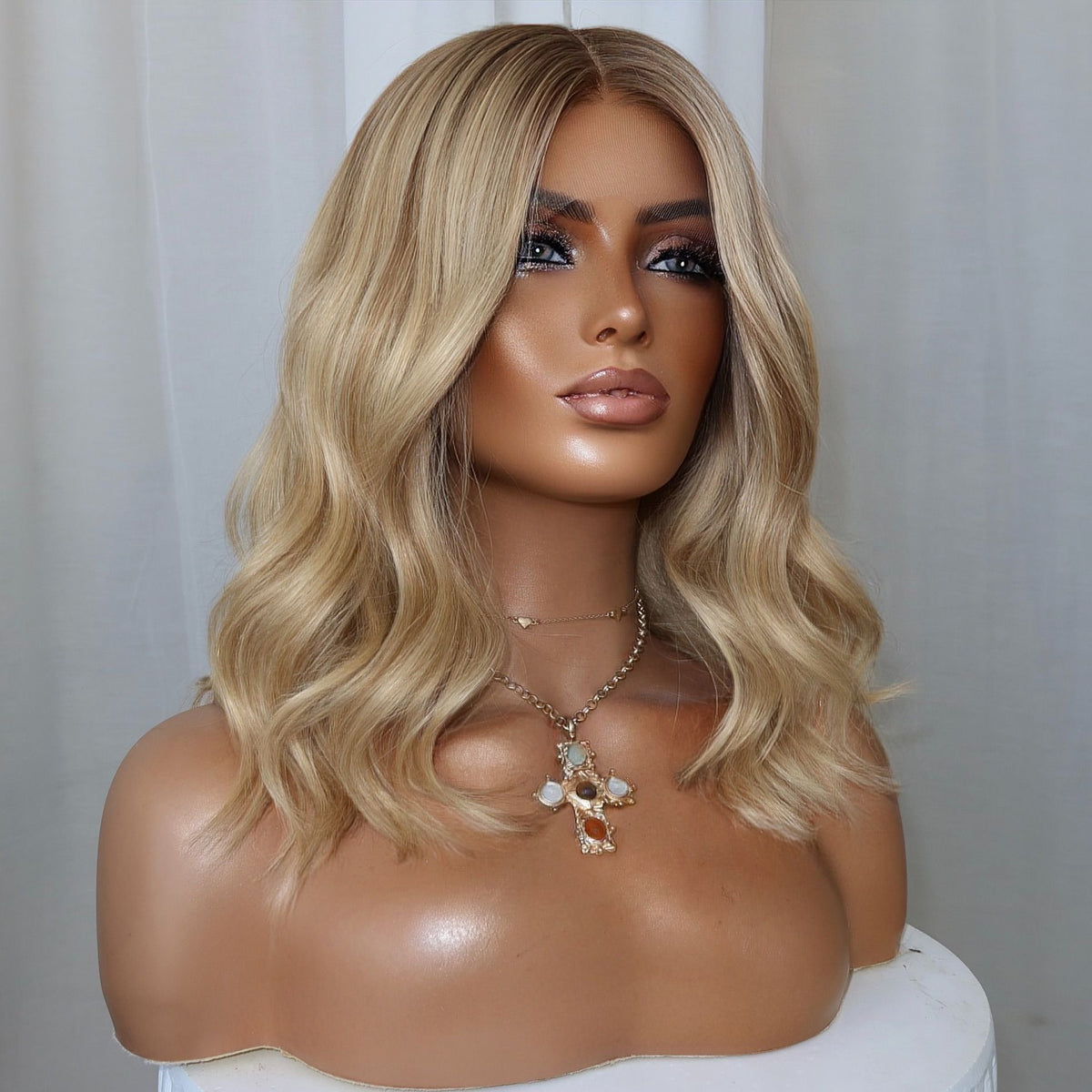 BIANKA | HD FULL LACE STRETCH CAP | M-L