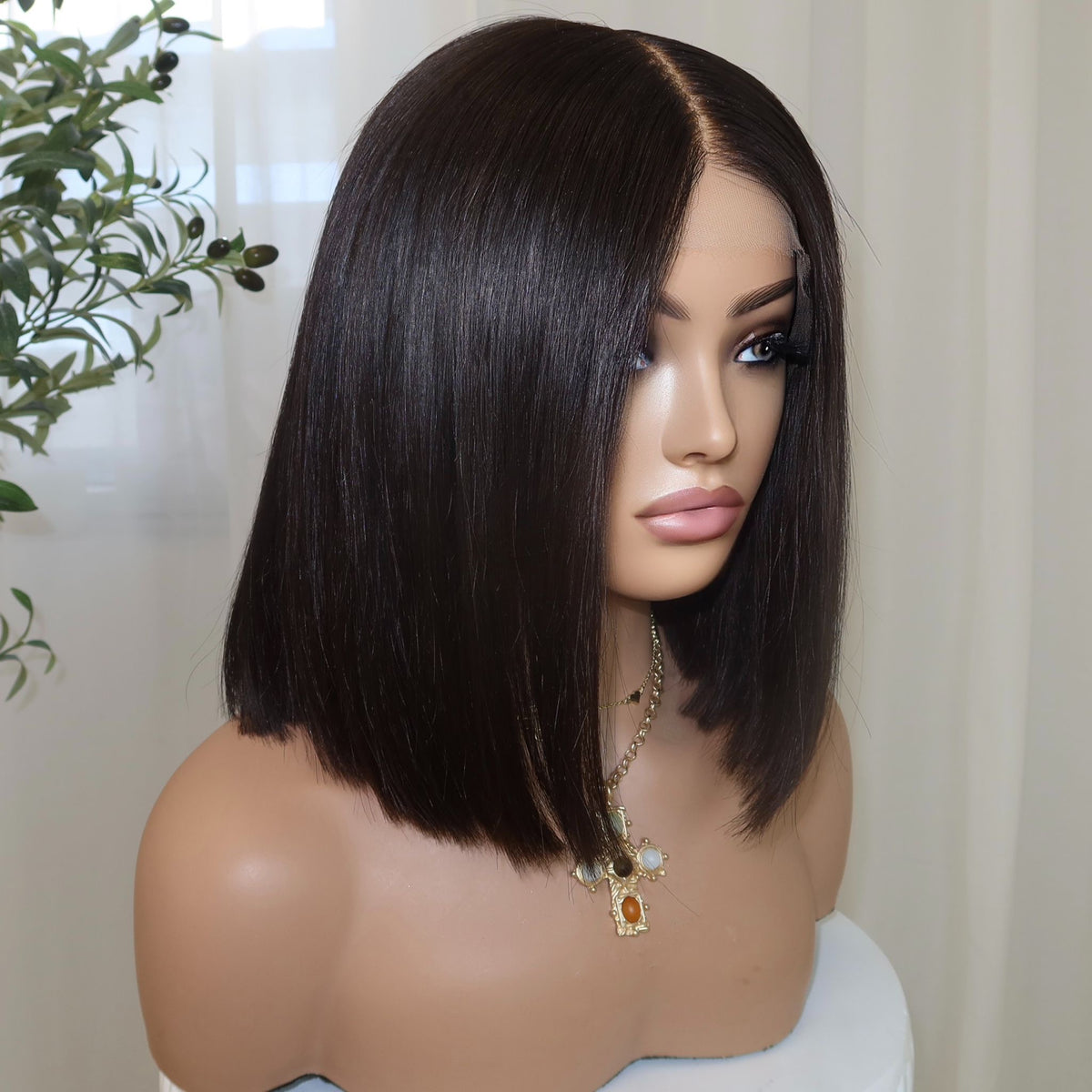 KIM BOB | HD FULL LACE STRETCH CAP | M-L