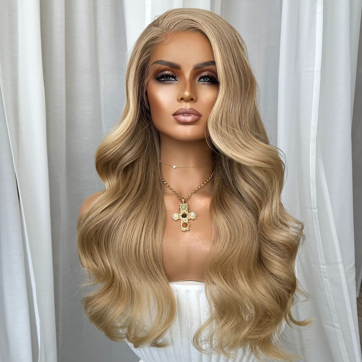 EMMA LISA | HD FULL LACE STRETCH CAP | S-M