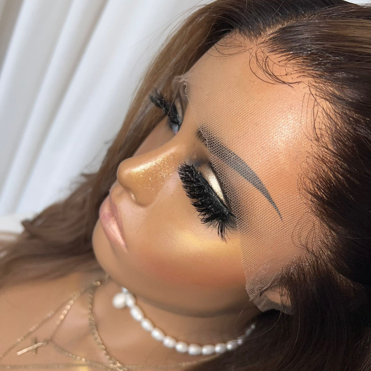 KRISTINA | HD FULL LACE STRETCH CAP | S-M