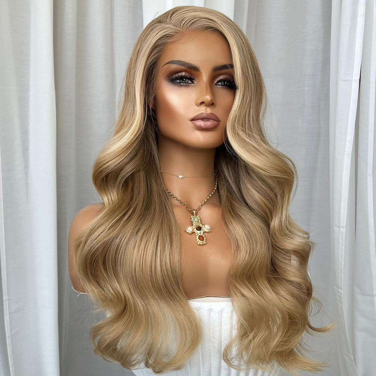 EMMA LISA | HD FULL LACE STRETCH CAP | S-M