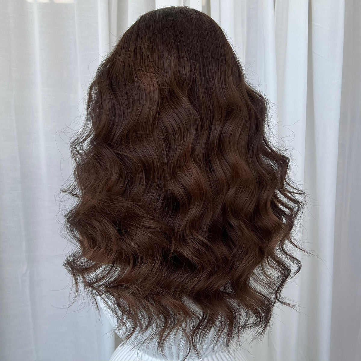 KING KYLIE DARK BROWN | HD FULL LACE STRETCH CAP | CUSTOM MADE