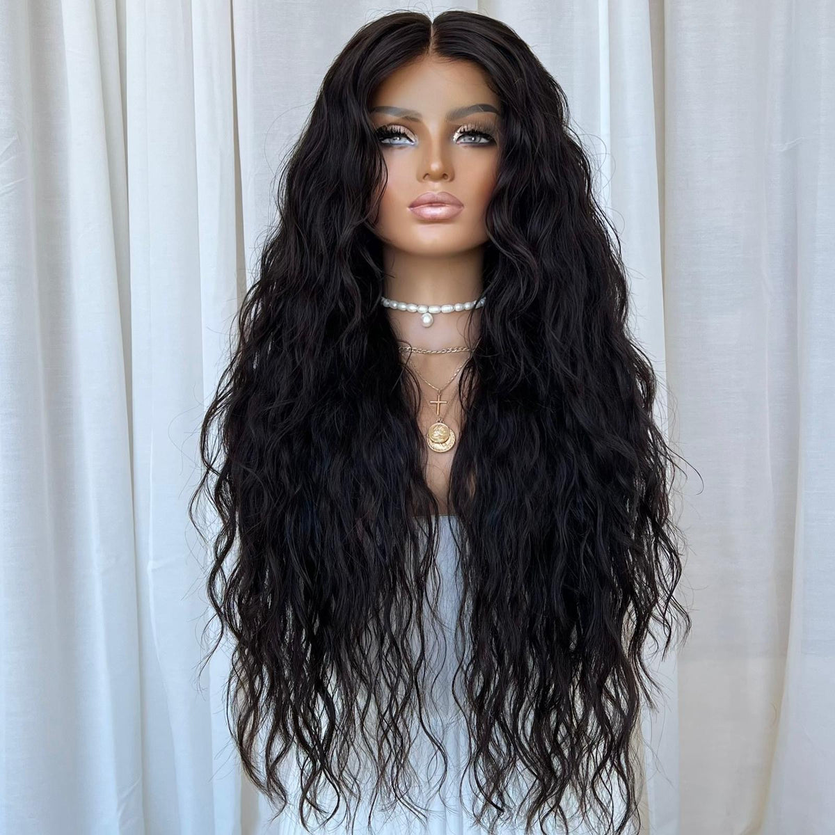 KING KYLIE RAW WAVY | HD FULL LACE STRETCH CAP