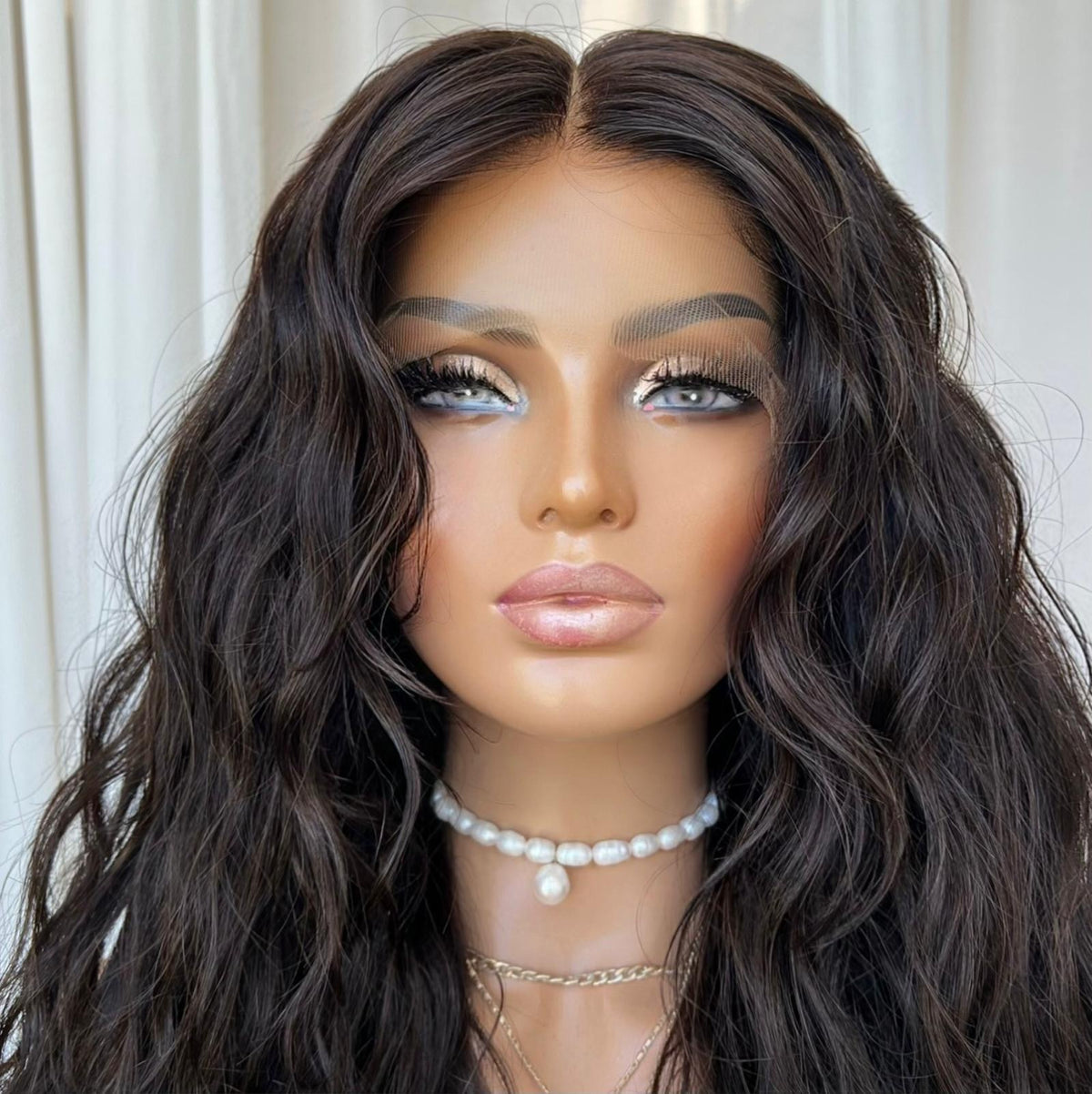 KING KYLIE RAW WAVY | HD FULL LACE STRETCH CAP