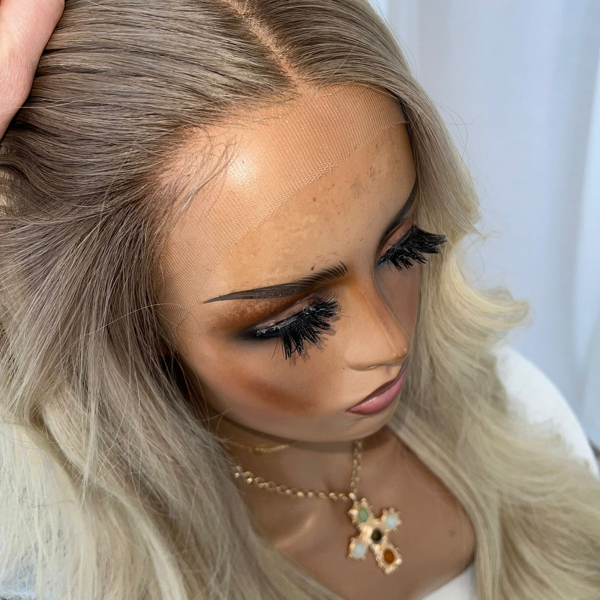 ASHLIE | HD FULL LACE STRETCH CAP | S-M