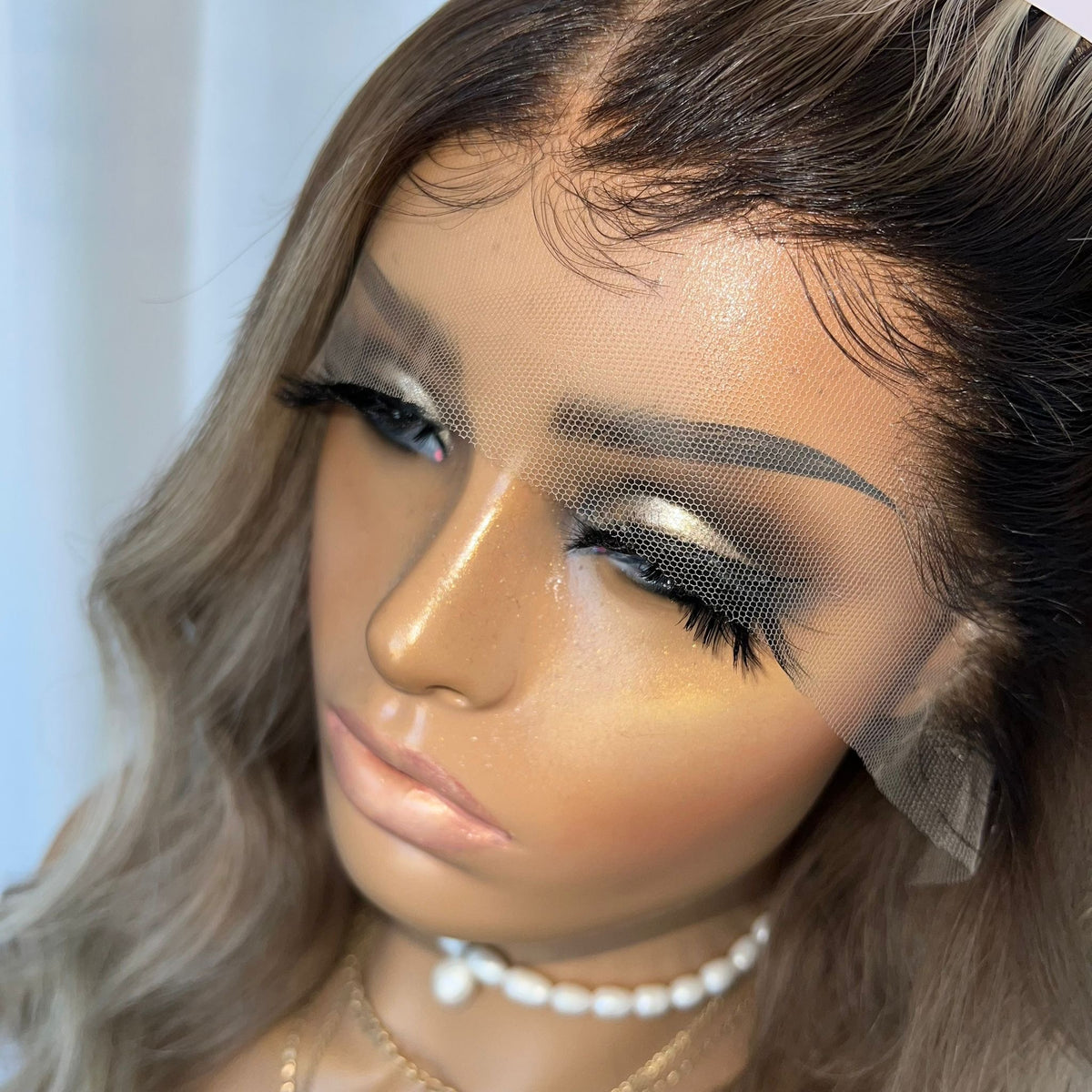 ELLE PLATINUM | HD FULL LACE STRETCH CAP | S-M