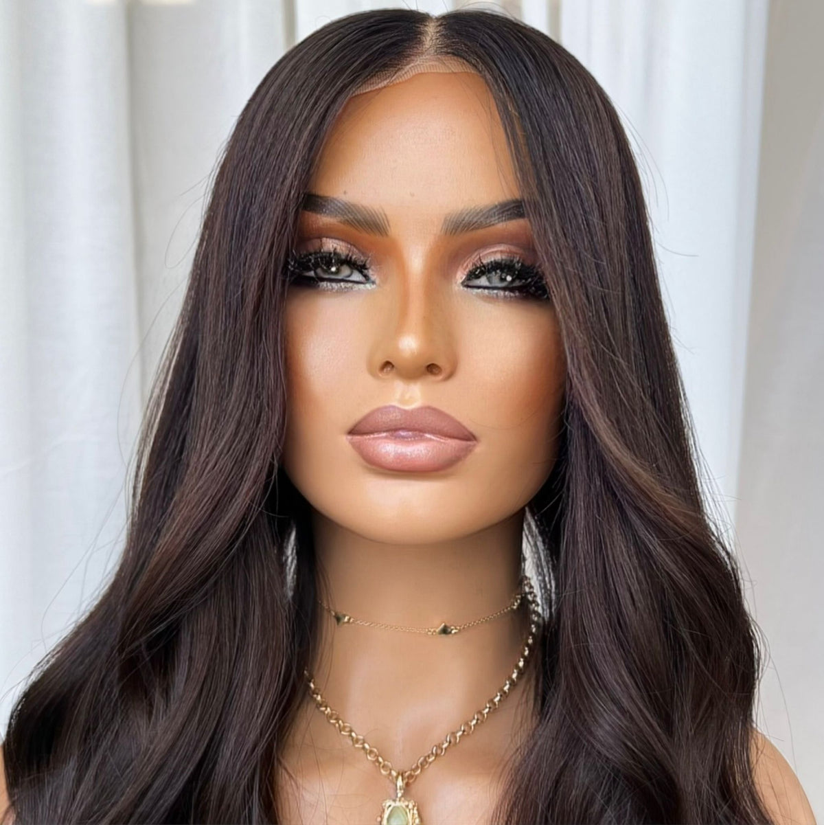 KING KYLIE DARK BROWN | HD TOPPER | CUSTOM MADE