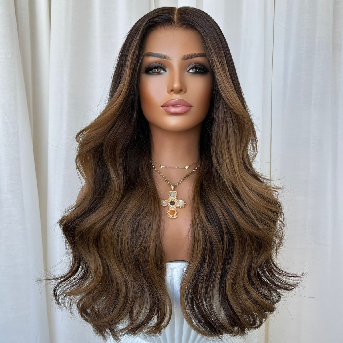 ADRIANA | HD FULL LACE STRETCH CAP | XS-S